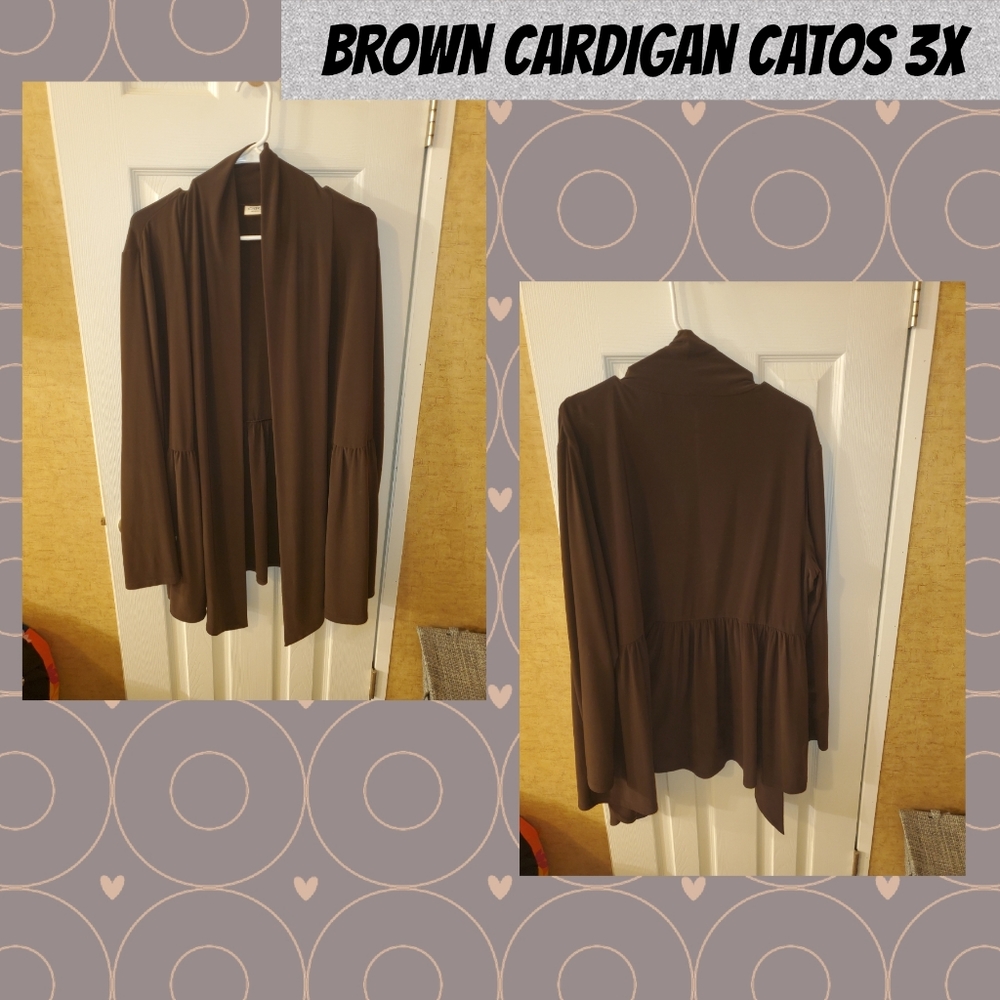 Brown Cardigan 20w